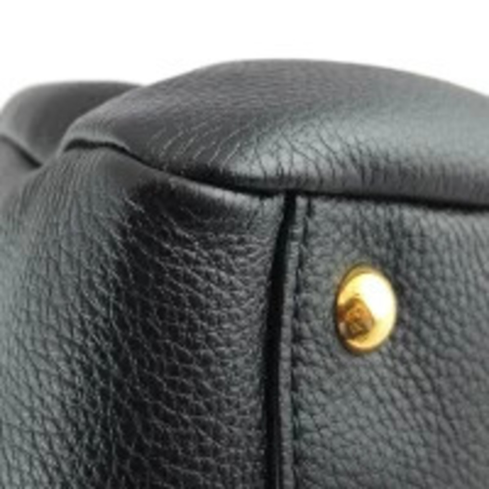 Prada Vitello Phenix leather convertible bag black - Picture 6 of 9